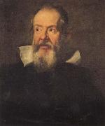 Justus Suttermans Portrait of Galileo Galilei Sweden oil painting artist